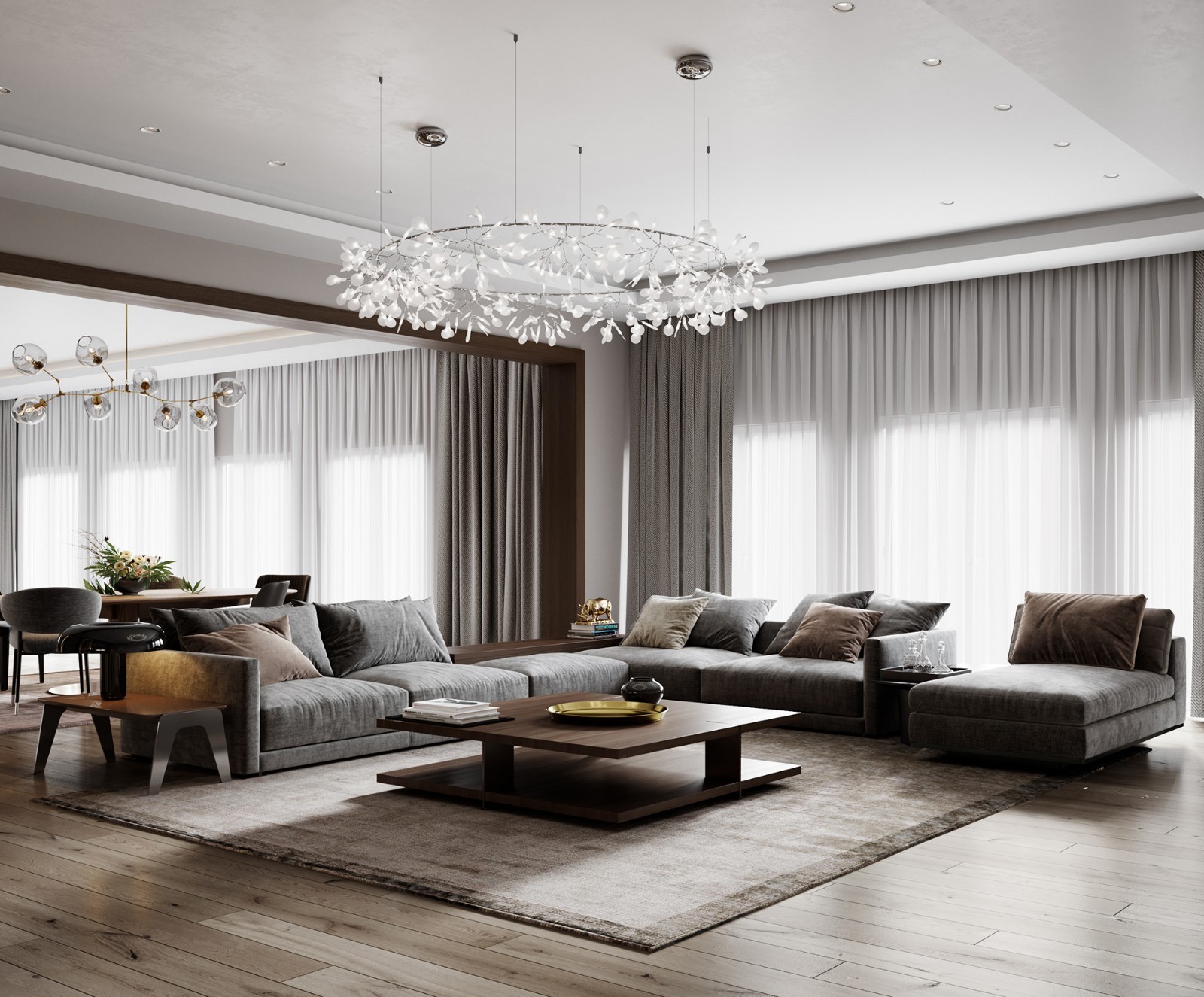 “高级灰+棕”加拿大品质别墅  Maxim Tsiabus-0