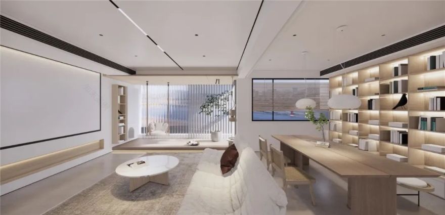 纯白++木色,打造舒适惬意的顶楼复式丨中国南京丨山舍建筑设计-65