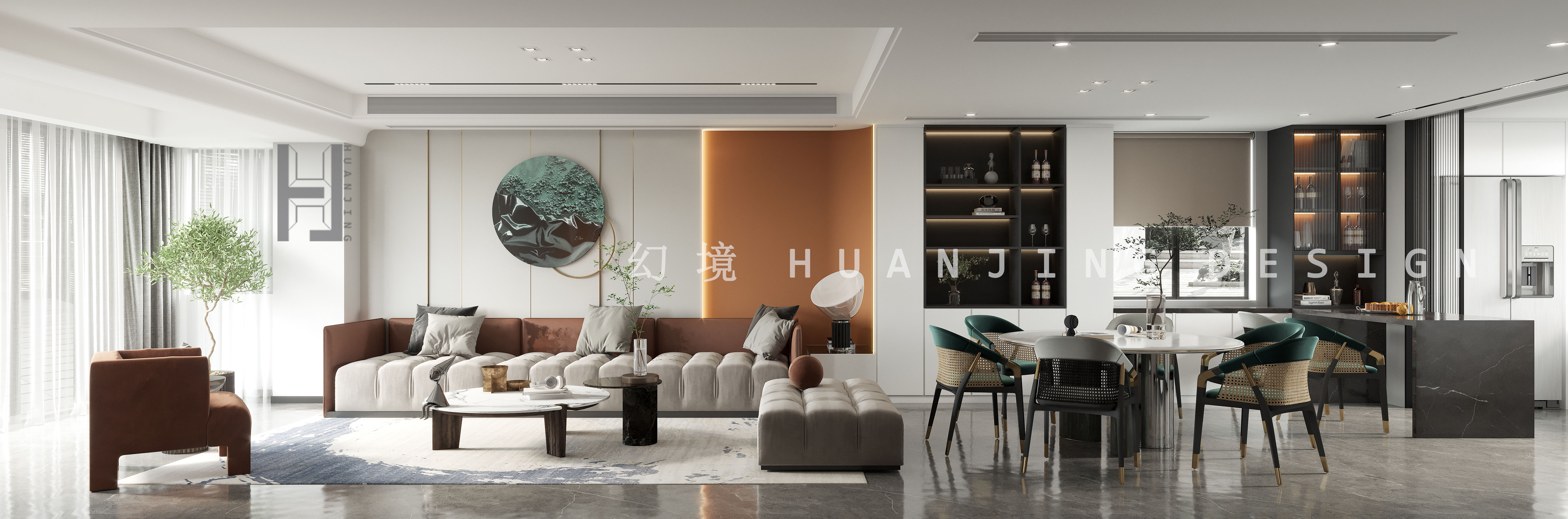 湖州大排屋全屋 3D 效果设计丨中国湖州丨幻境视觉-25