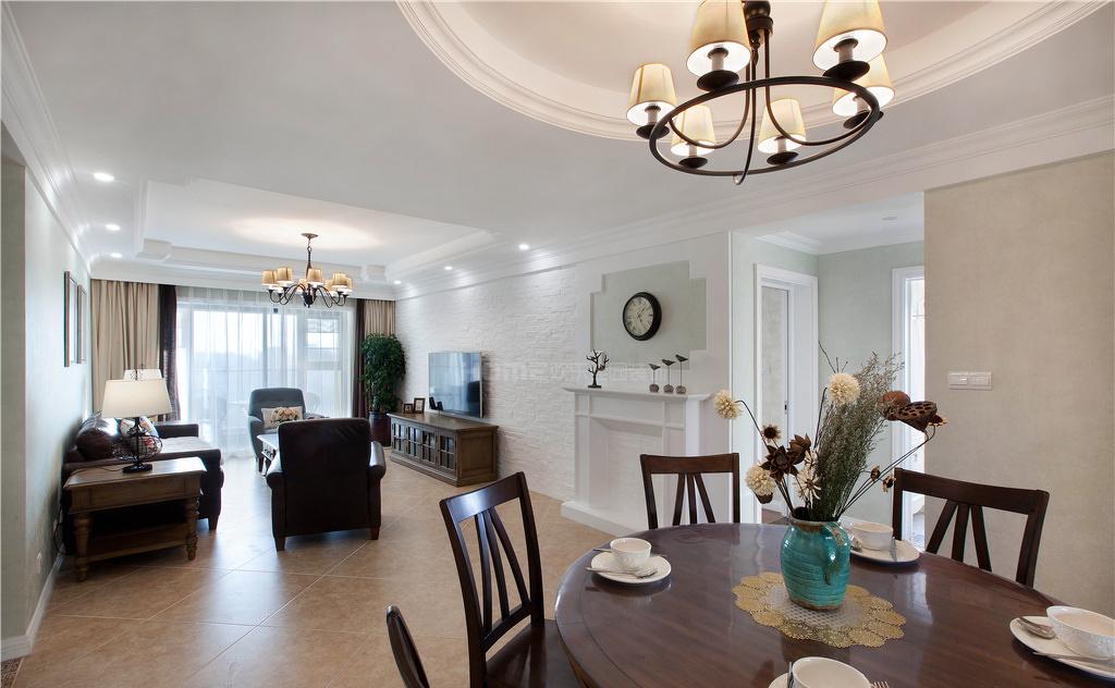 欢乐佳园装饰美式简约风格大宅设计-6