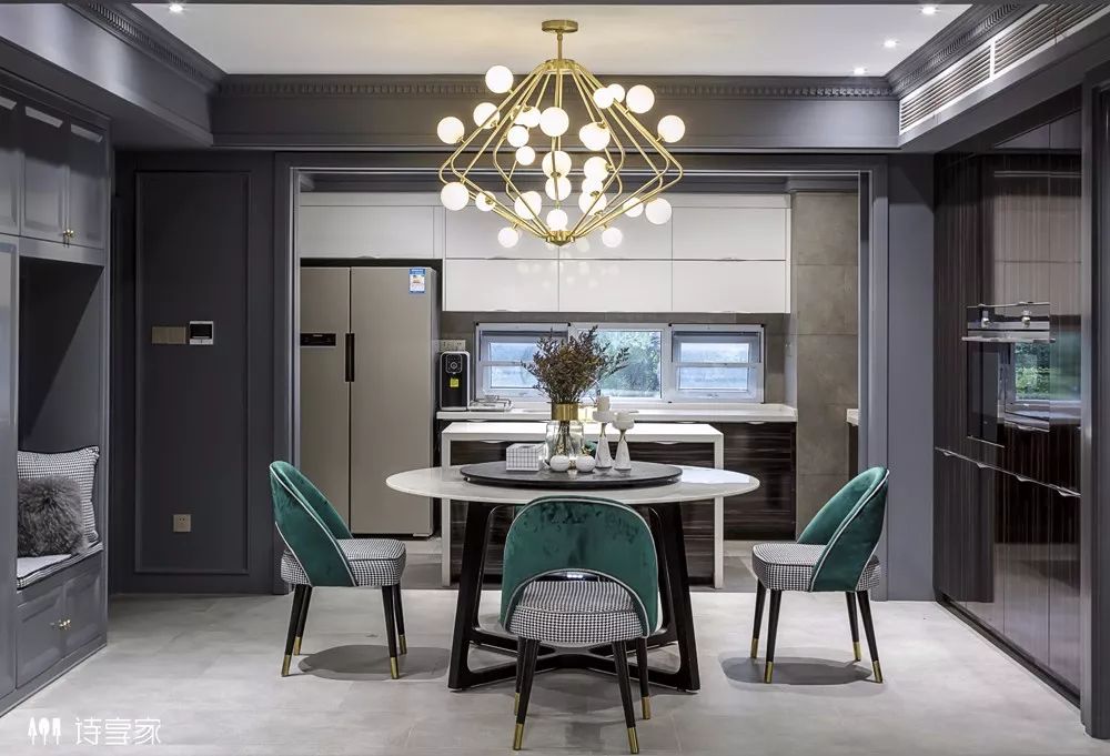 万科金域蓝湾 240㎡现代摩登家居,儿童元素与高级灰的惊艳碰撞-40