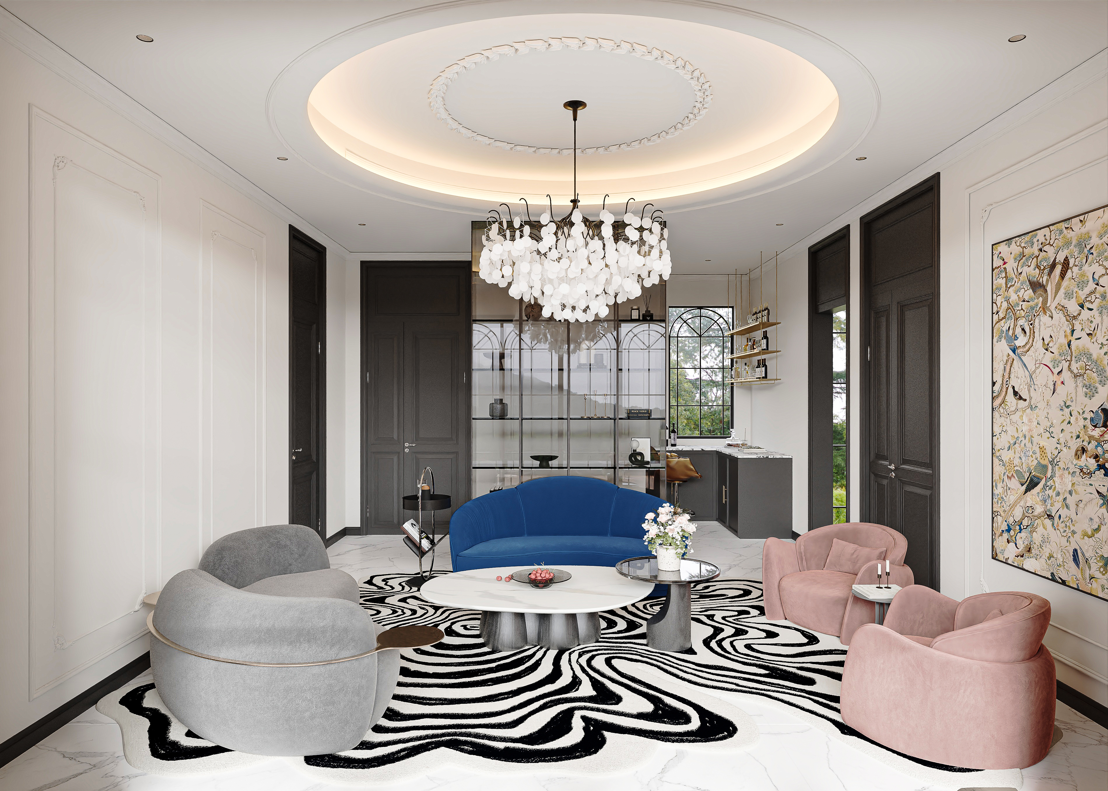 现代法式别墅-20