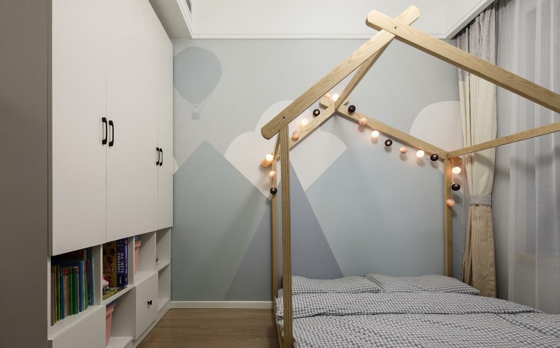 BS 空间设计 | 家的温暖与童趣-11