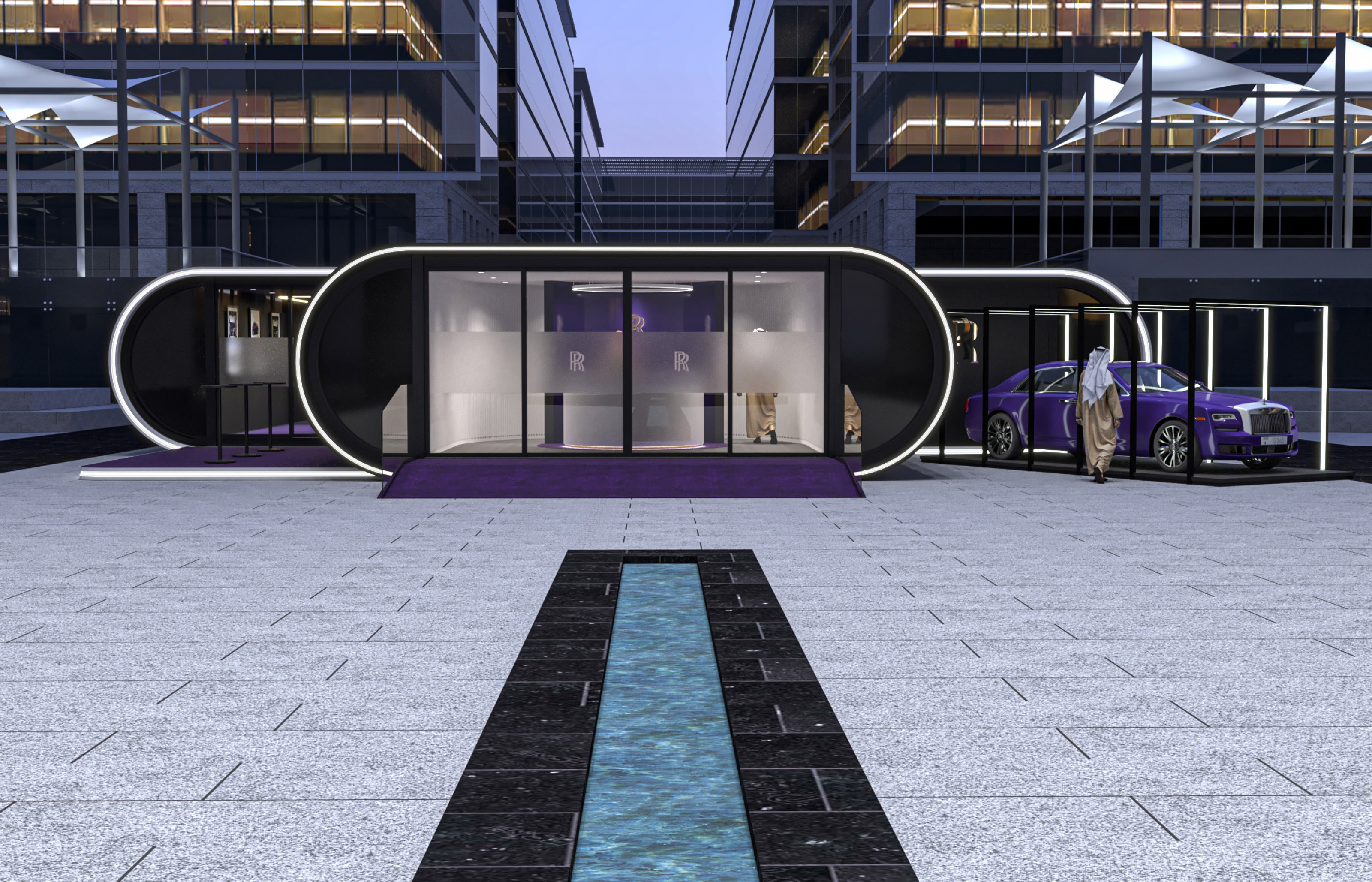 劳斯莱斯弹出式展示（具体含义需根据语境判断，如果这里POP UP是指弹出式店铺、活动等，常见可理解为劳斯莱斯快闪店 ，若为游戏等场景可能是劳斯莱斯弹出窗口；这里按宽泛的弹出式展示翻译，若有更多语境可更精准翻译） -2