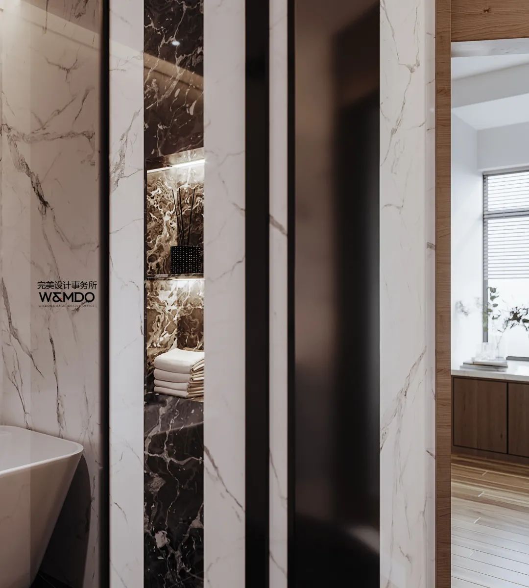 完美设计事务所 | 乐山紫云府,现代东方的静谧之奢-52