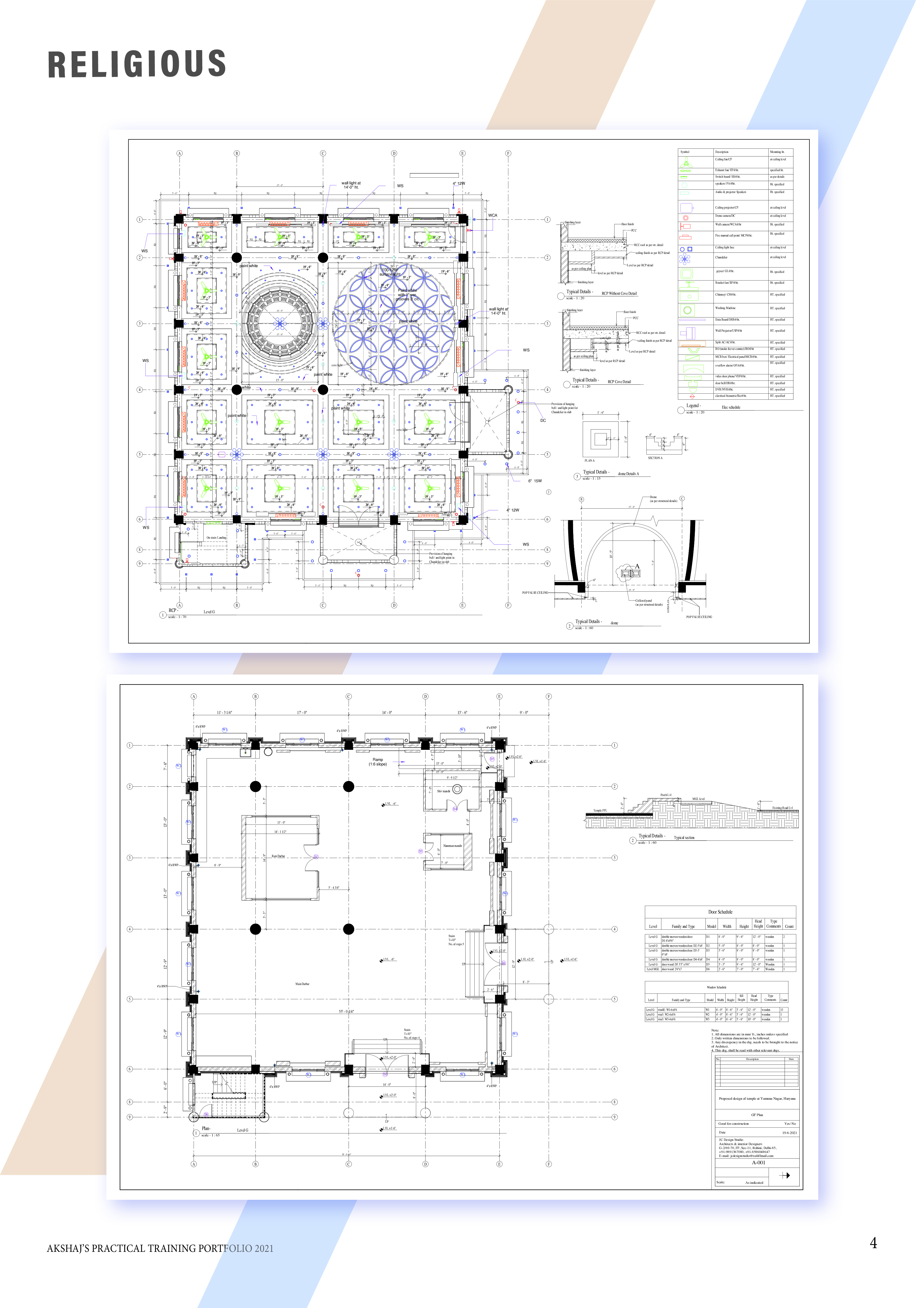 Architectural Internship Portfolio 2021-3