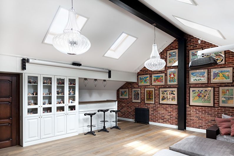 基辅公路别墅  室内画廊丨俄罗斯莫斯科丨ANCconcept-78