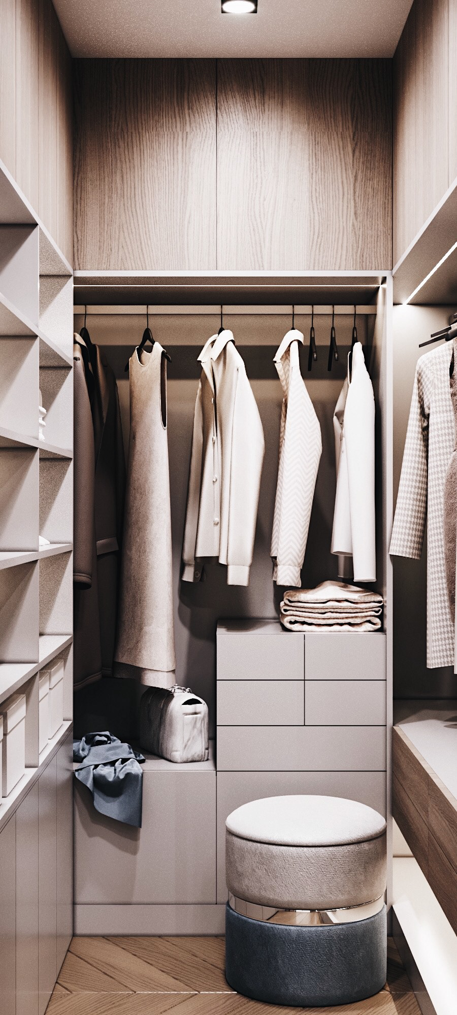 Anastasiya Gushchina丨平层丨Interior Design.Forspace Design.Bedroom.Kiev,2021-6