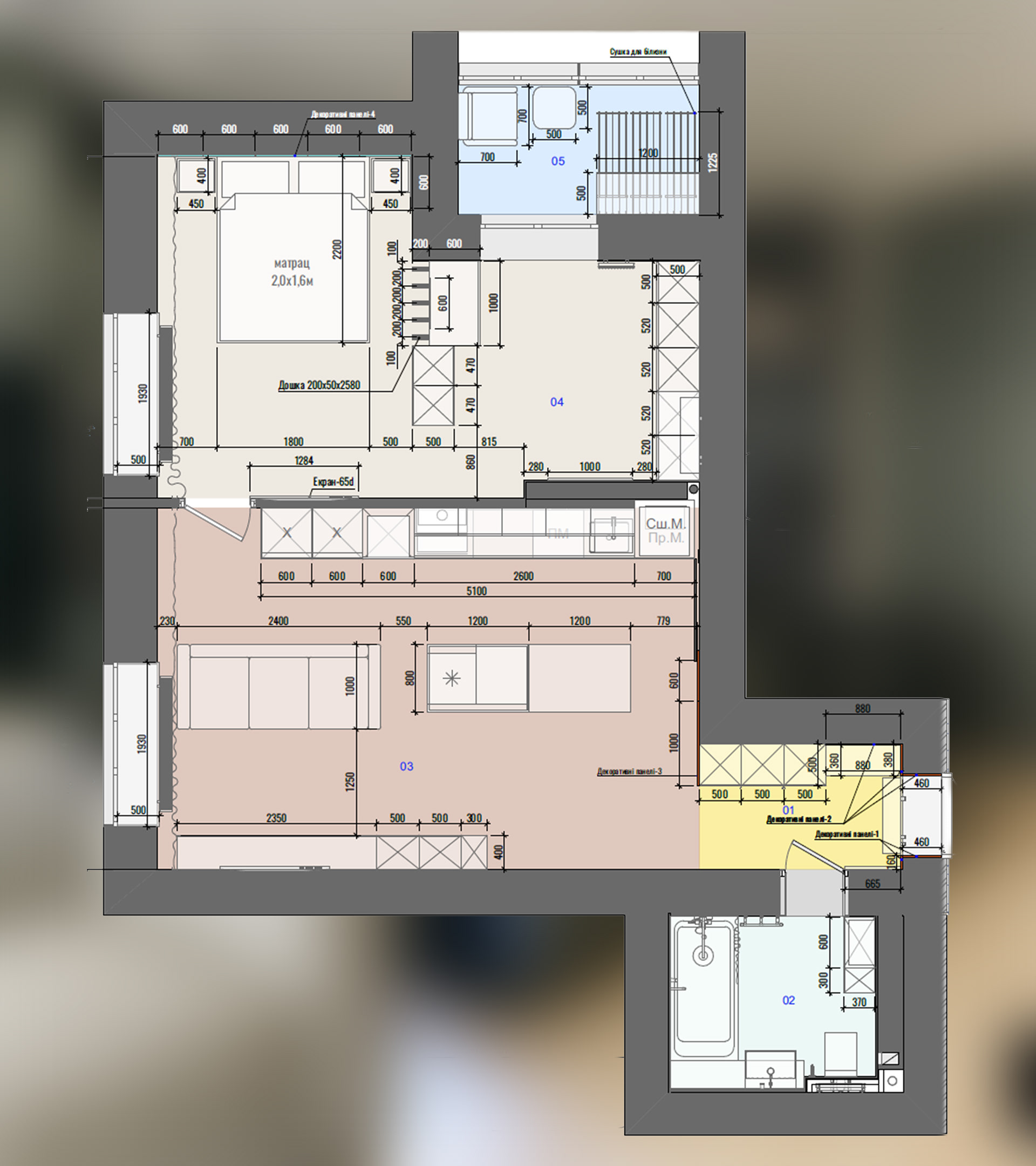 Черкаси公寓室内设计（Kv2CHD）-25