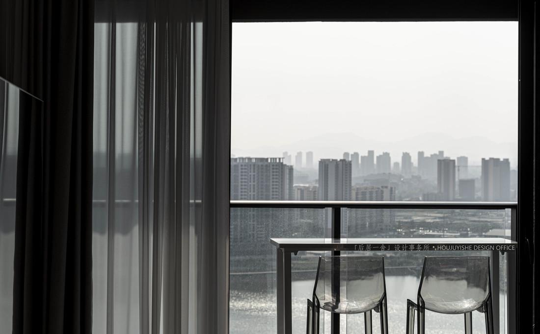 120 平现代质感极简之家-138