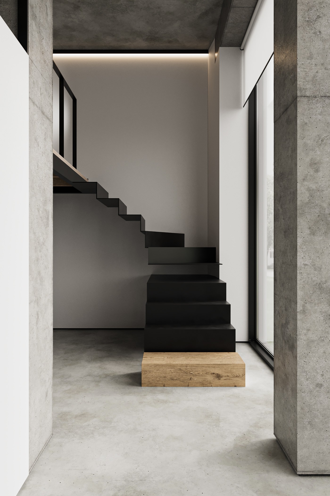 100㎡黑色系住宅设计 超有质感！-0