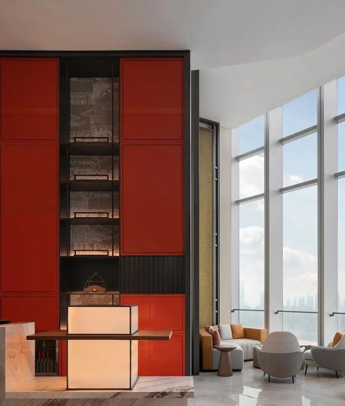 金楼玉阁 · 长沙滨江新城湖南金融中心酒店设计丨中国长沙丨万景百年-13