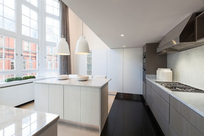 伦敦豪华公寓丨英国伦敦丨Kelly Hoppen Interiors-12