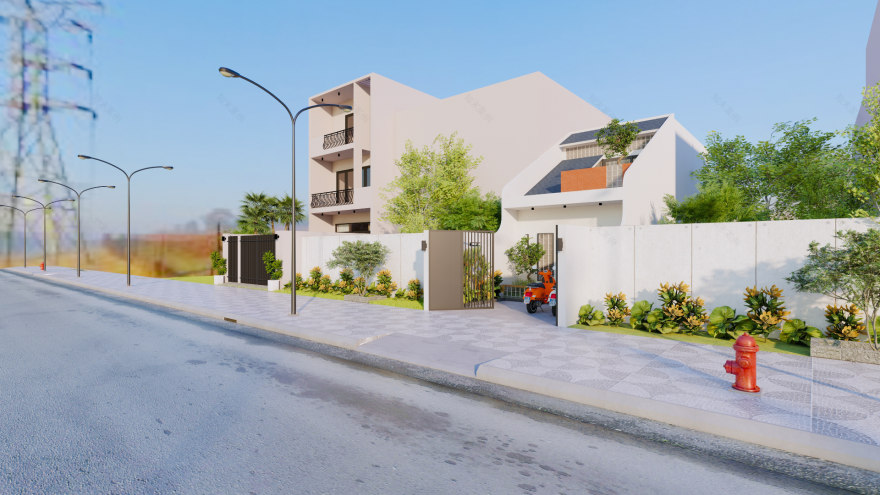 现代联排别墅设计丨Four T&T Design Studio-9