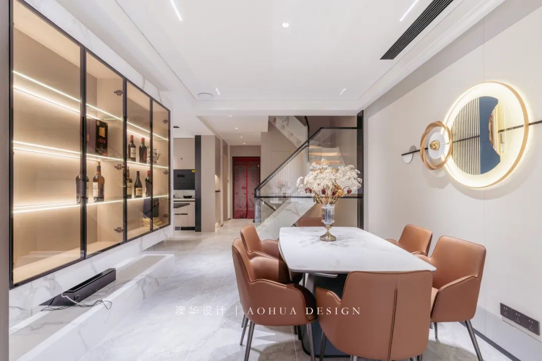 澳华大宅 · 现代简约叠墅设计丨澳华设计师张新发-22