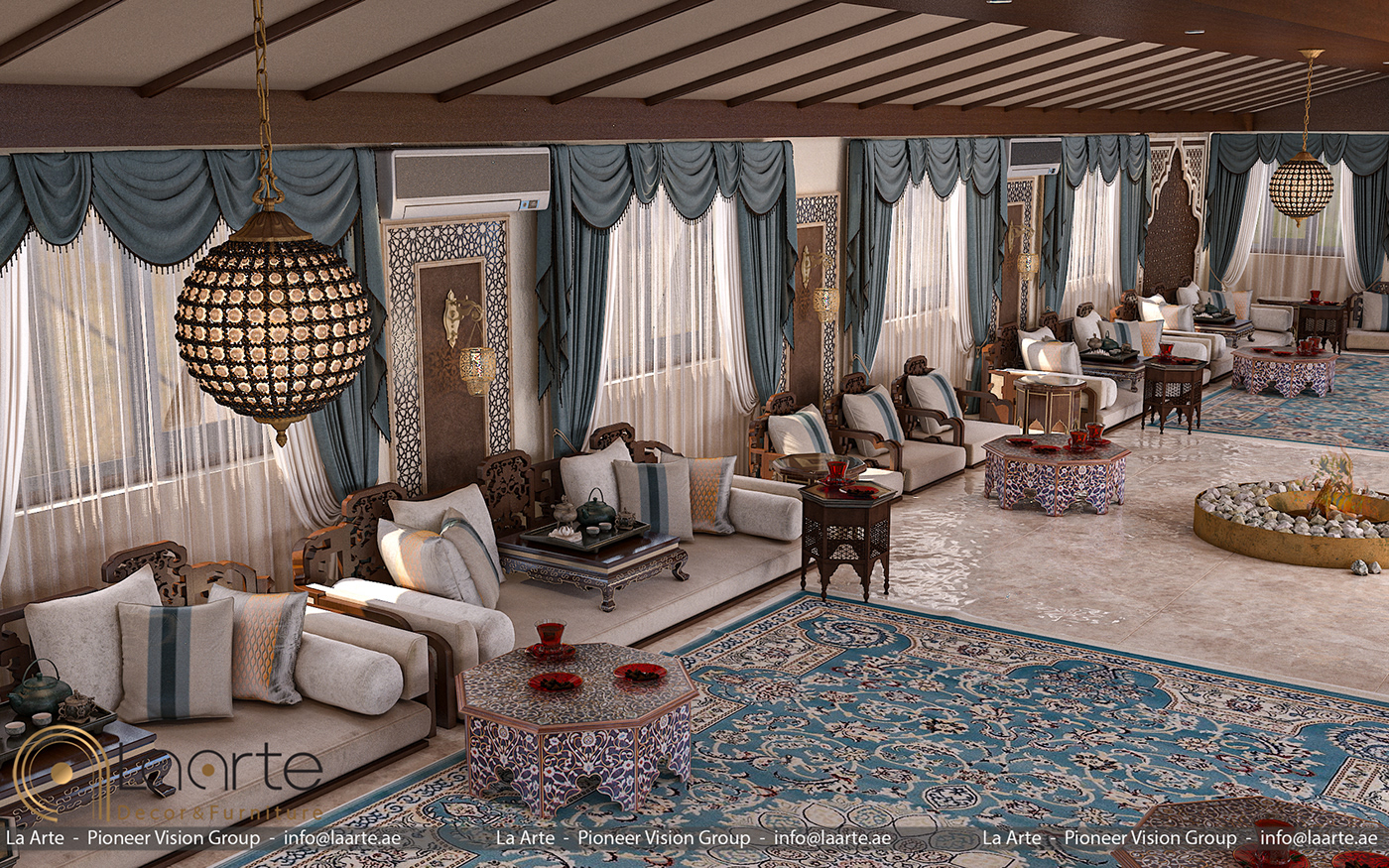 Anastasiya Gushchina丨酒店丨Arabic Islamic Tent UAE-0