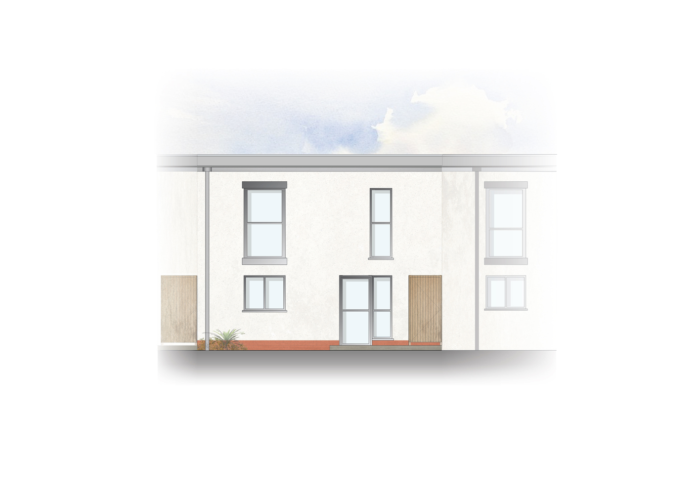 英国 Bata Mews Housing | 现代简约之家-35