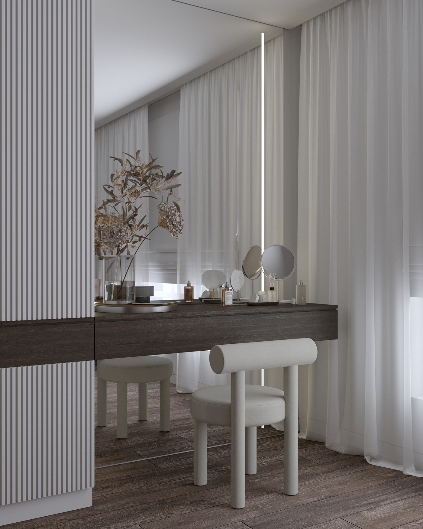 60㎡小空间公寓设计 邂逅轻柔质感，至臻至美的-15