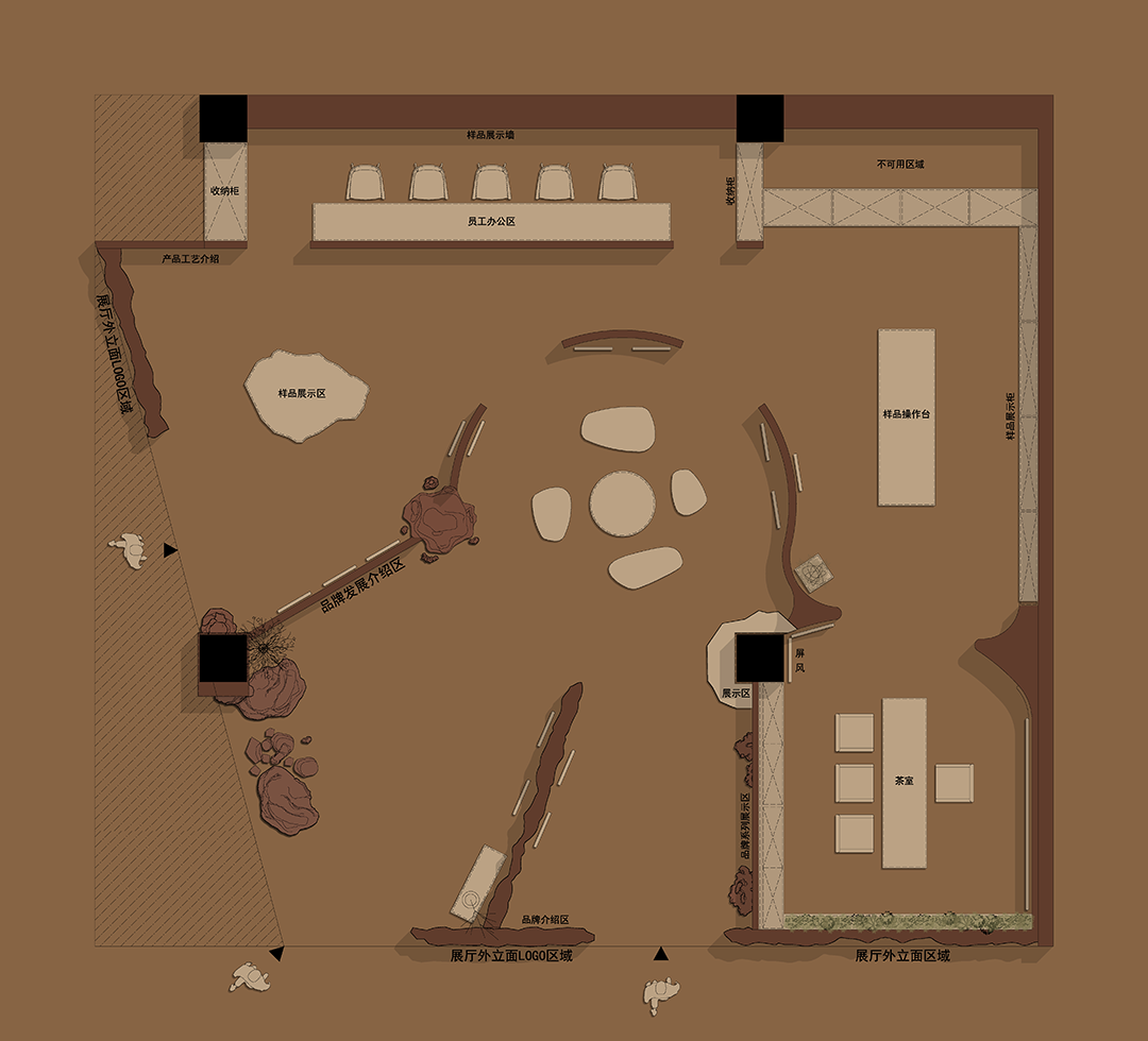 江苏瑞加艺术涂料雅丹风美术馆丨中国苏州丨辣么设计-53