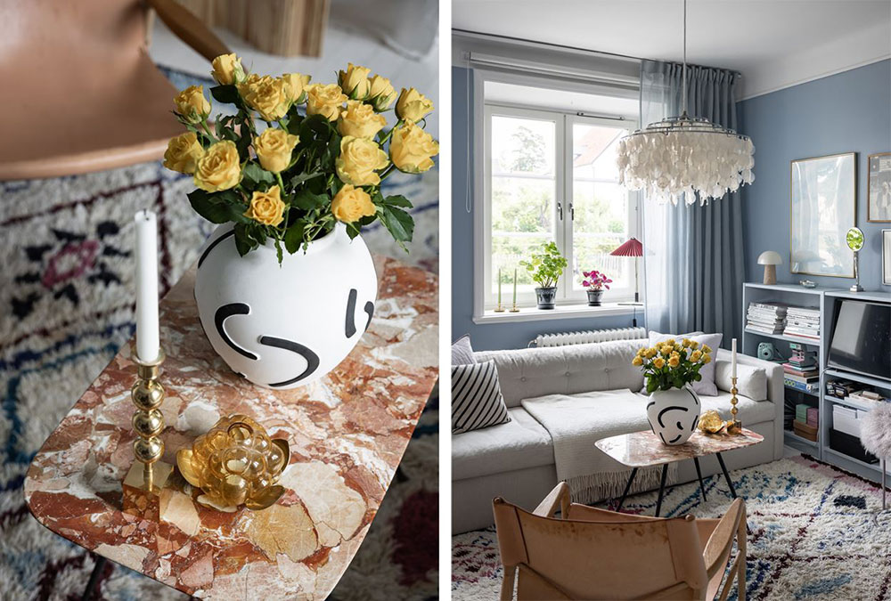 斯德哥尔摩蓝色调一居室公寓设计-6