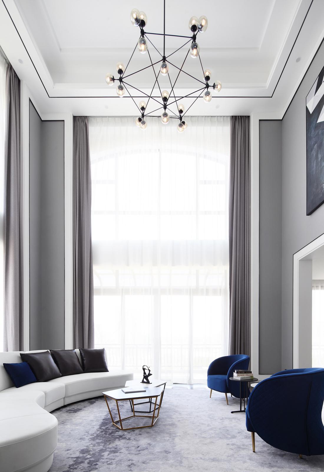 山湖之城 · 现代简约风格民宿设计-9