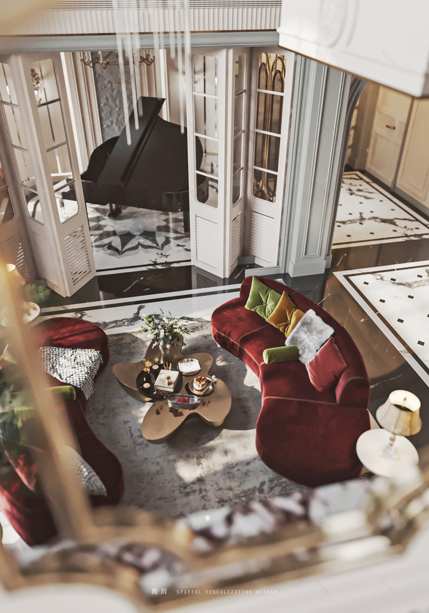 西式混搭丨魔方空间设计-18