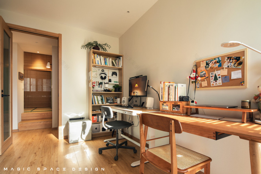 自然主义北宸紫郡 · 80㎡温馨喵星人工作室-39