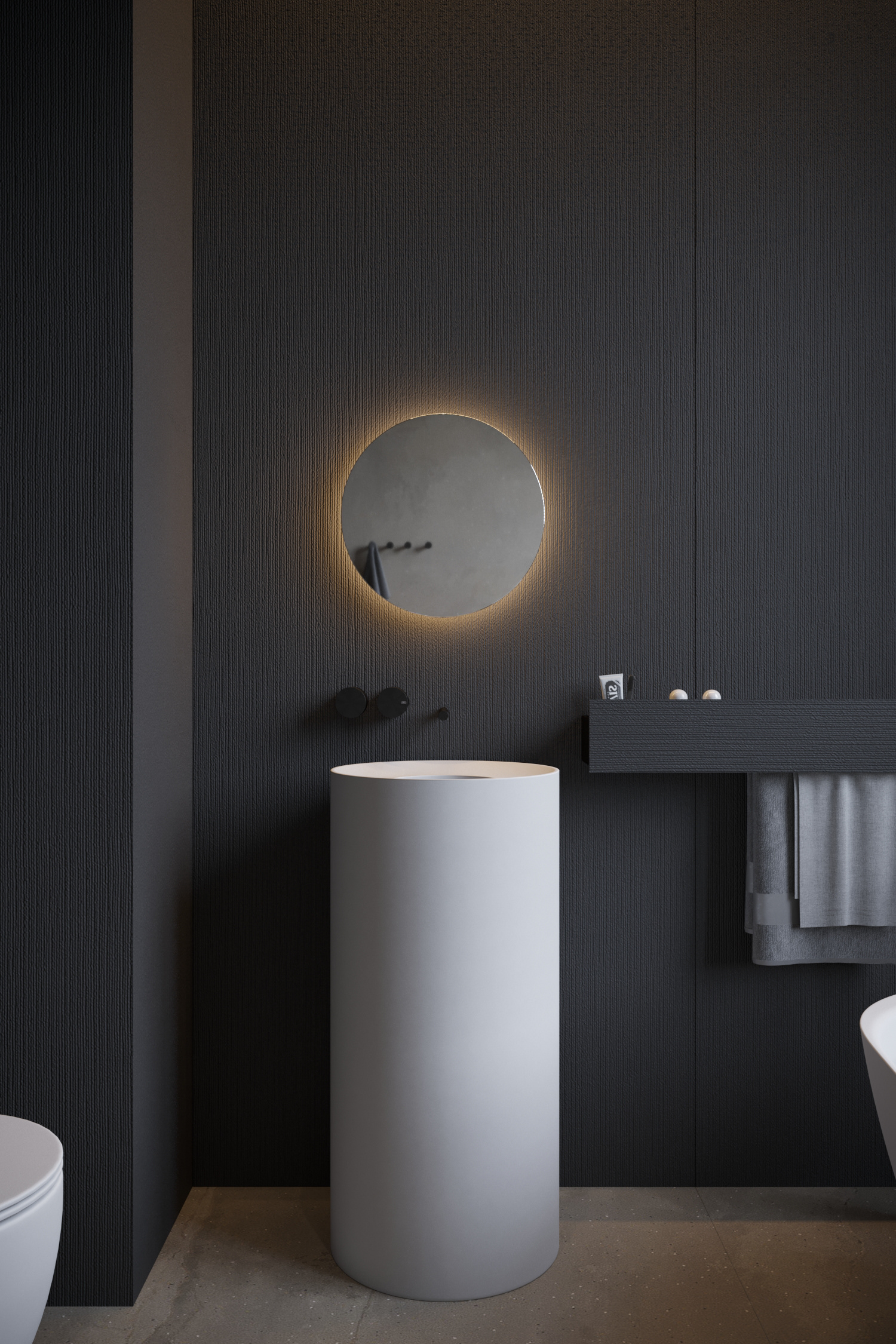 soft monochrome apartment-28