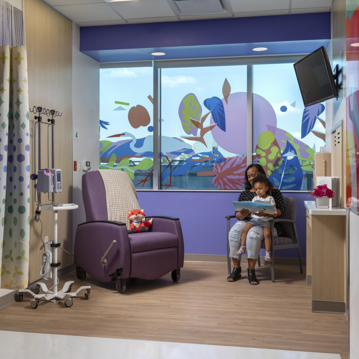 自然生态融入儿童医院设计,打造温暖疗愈空间-14