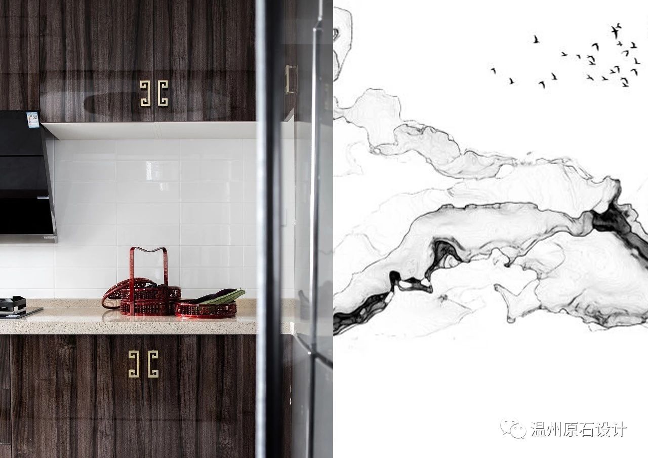 【新中式  瓯越韵】一个关于高级黑的水墨之居-92