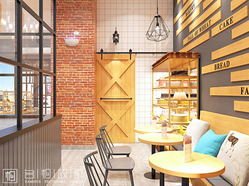 河南信阳一麦之秋蛋糕店 | 现代轻奢风格的 93 平米甜蜜空间-14