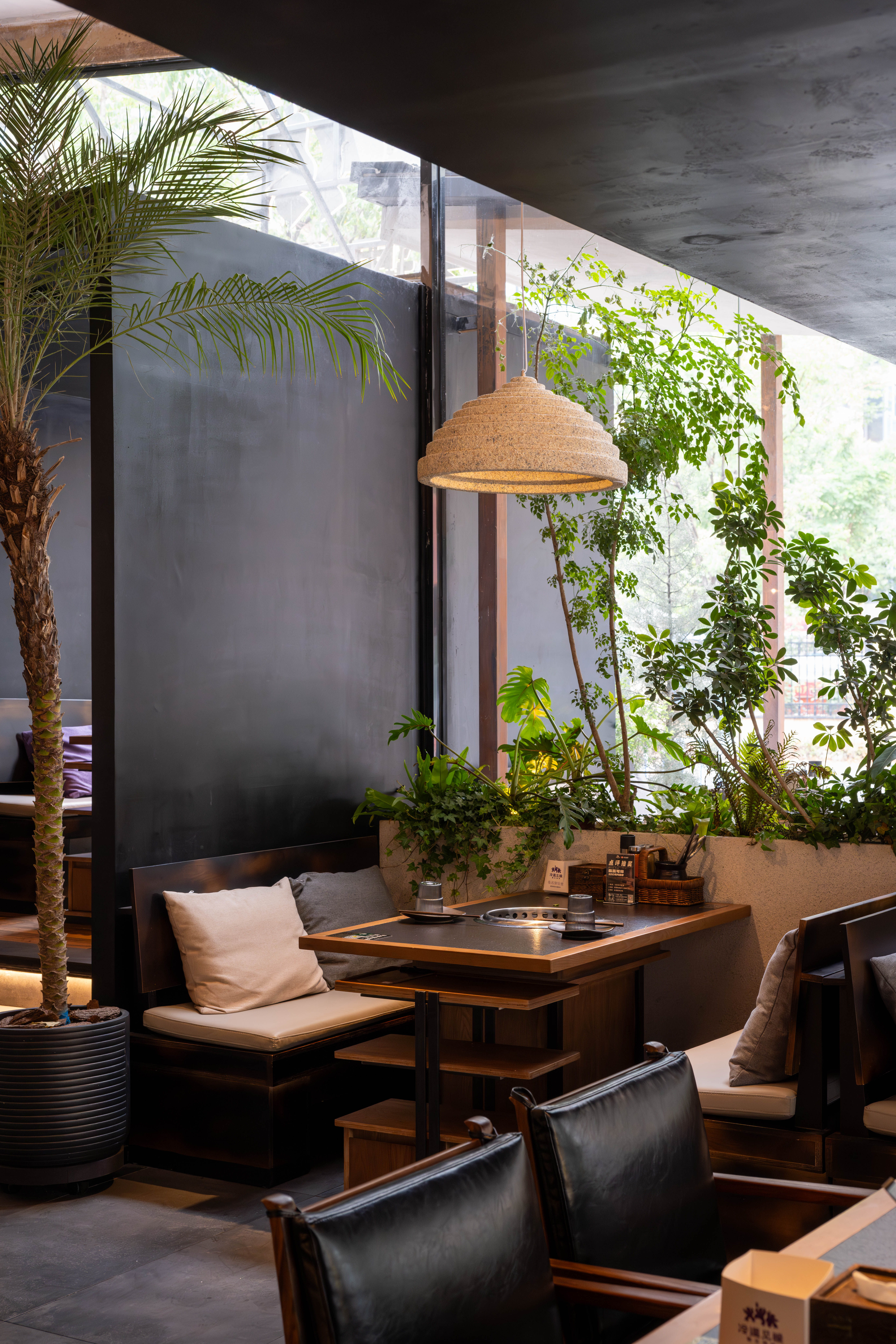 冷遇见暖融合烤肉丨中国郑州丨山野设计-29