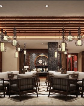 中式酒店餐厅