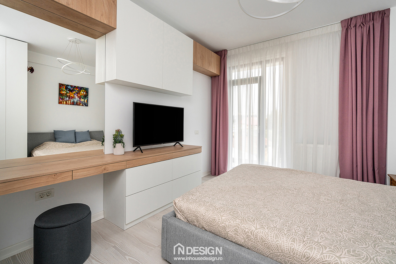 布加勒斯特91·5㎡三居室公寓斯堪的纳维亚风格装修丨罗马尼亚布加勒斯特丨In House Design-19