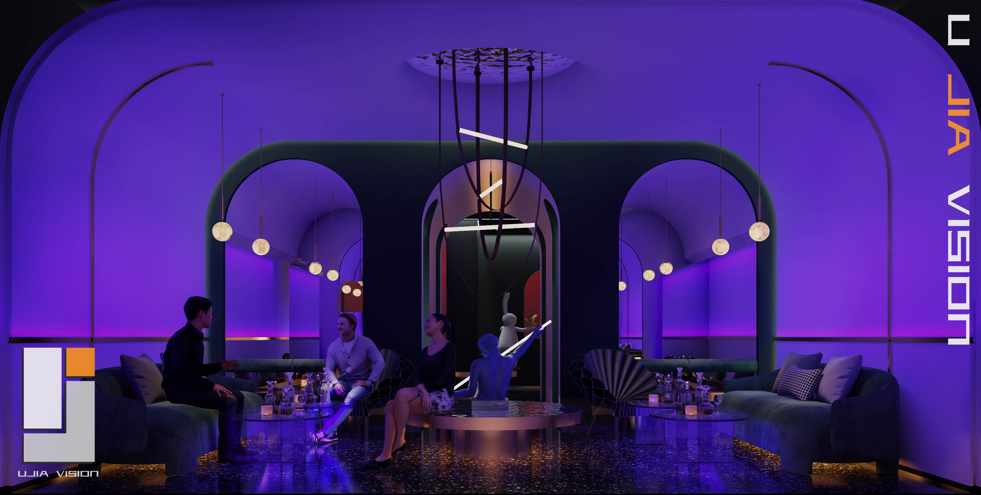 深夜酒馆里的光影浪漫-13