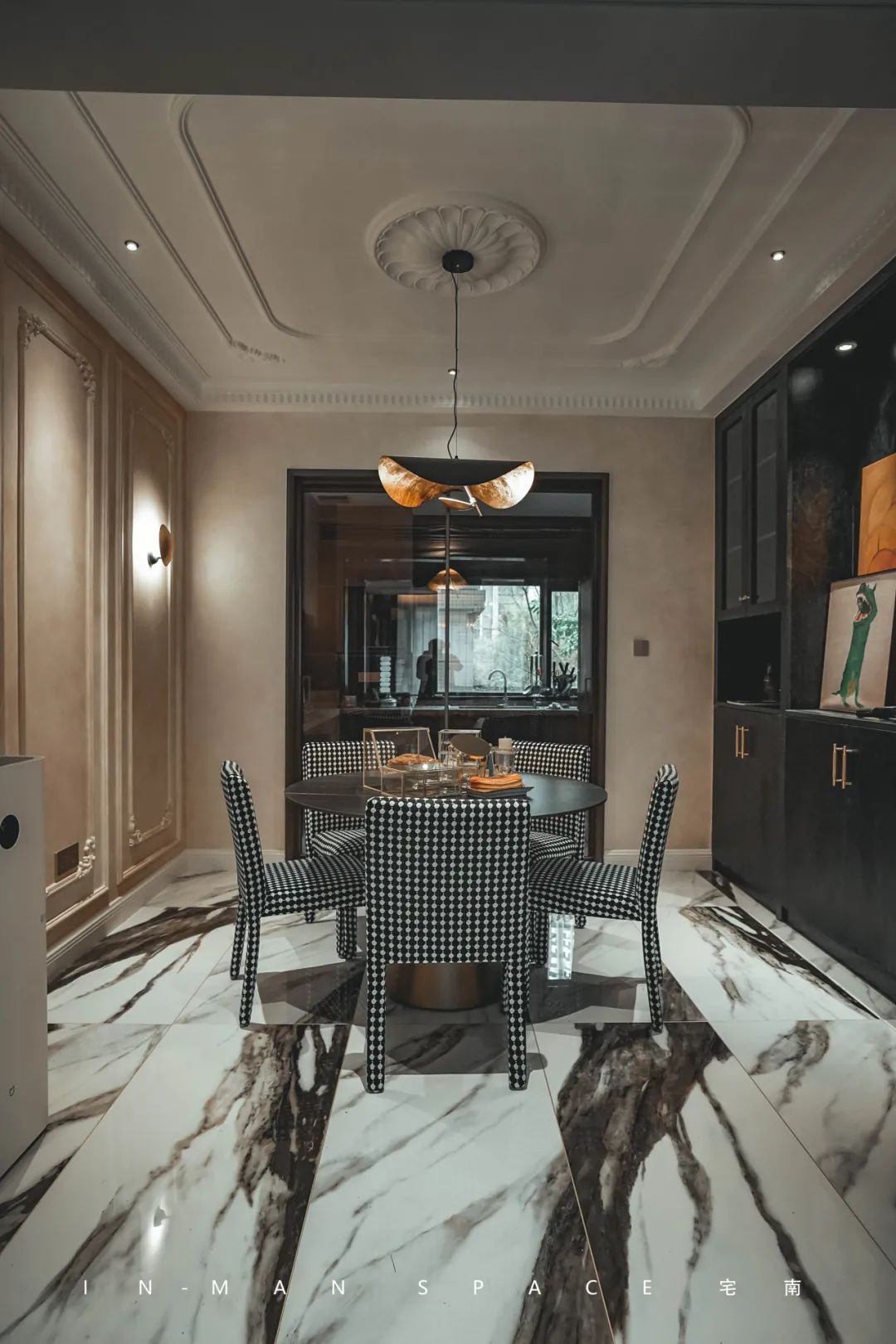 流动空间 · 内江万晟城华府 193㎡现代简约设计丨中国内江丨宅南空间设计事务所-40