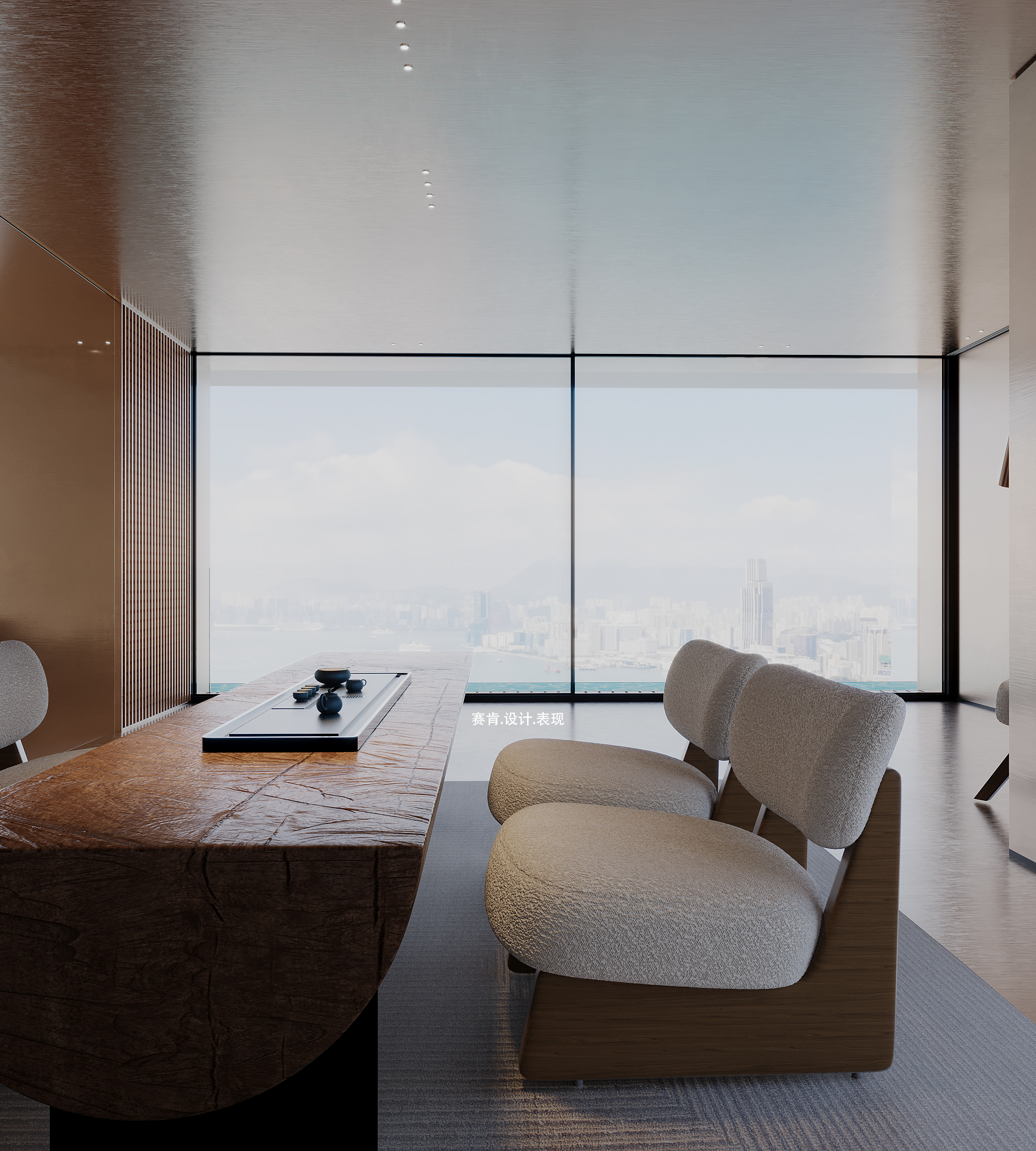 顶层公寓楼设计表现①-4