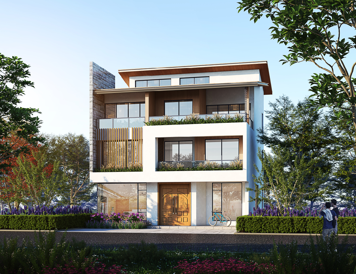 自建房外立面效果图-6