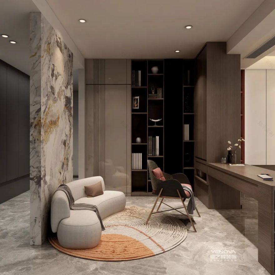 国宾雅集现代四居室丨周璐-50