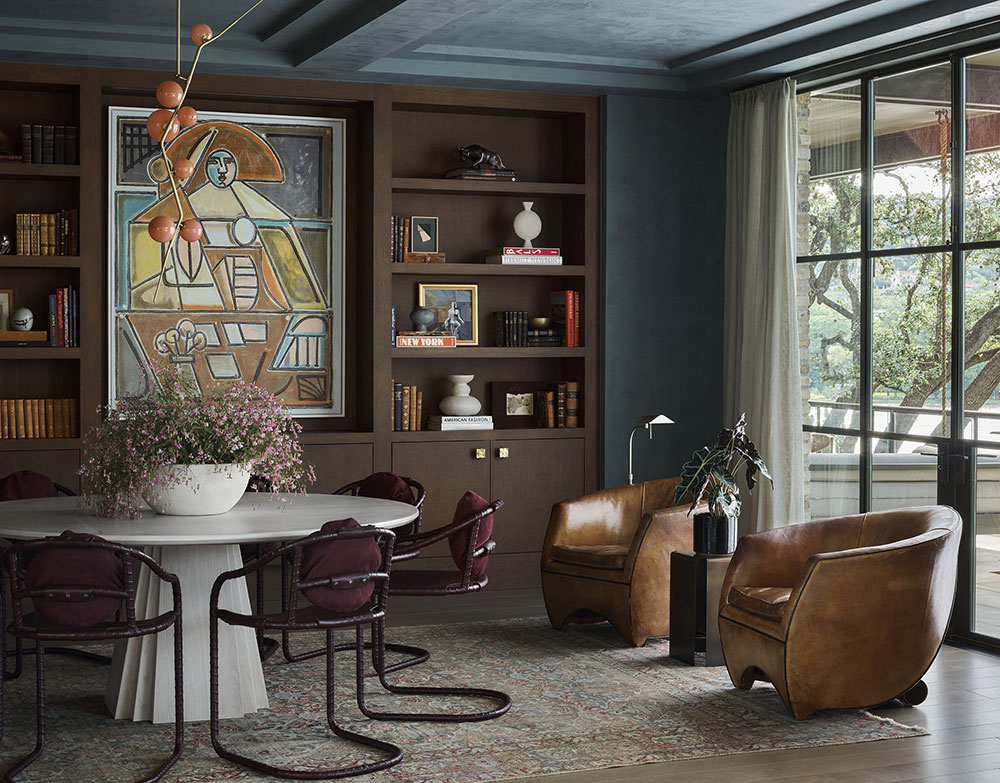 奥斯汀那棵老树下带有泳池的令人惊叹的湖边别墅，得克萨斯州-8