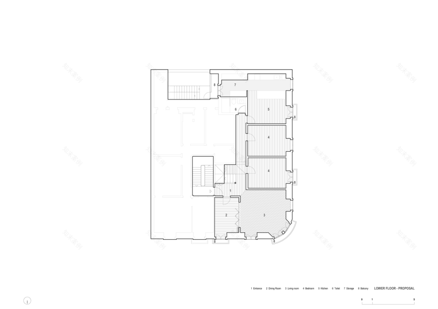1914 年抽屉式建筑翻新公寓-69