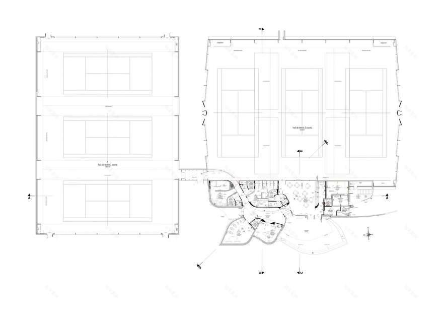 Tennis Club in Strasbourg / Paul Le Quernec-46