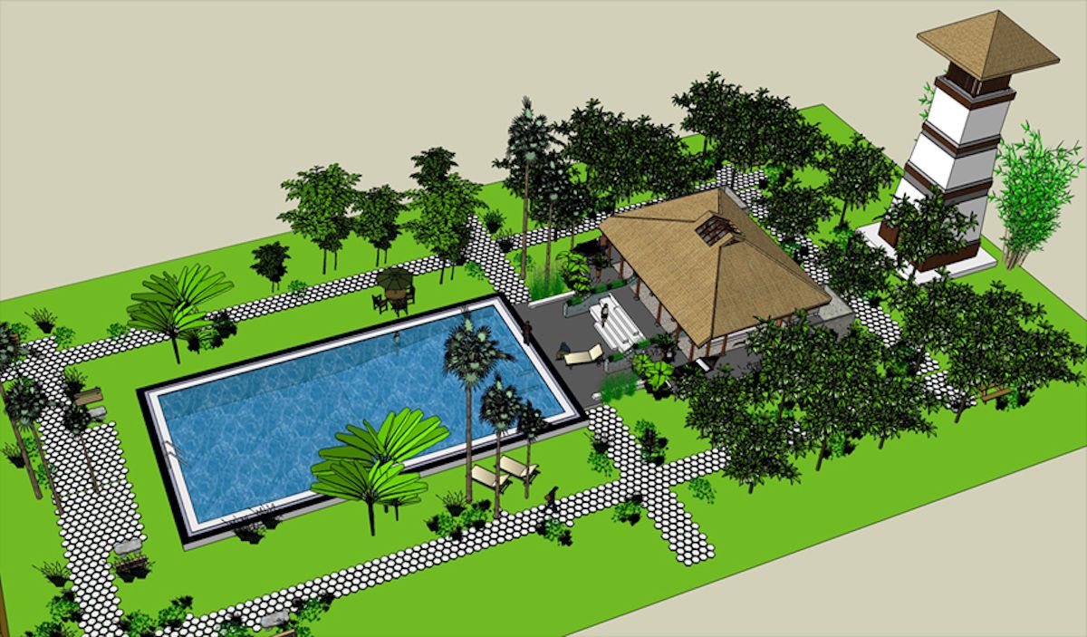 越南南部水乡别墅设计-13