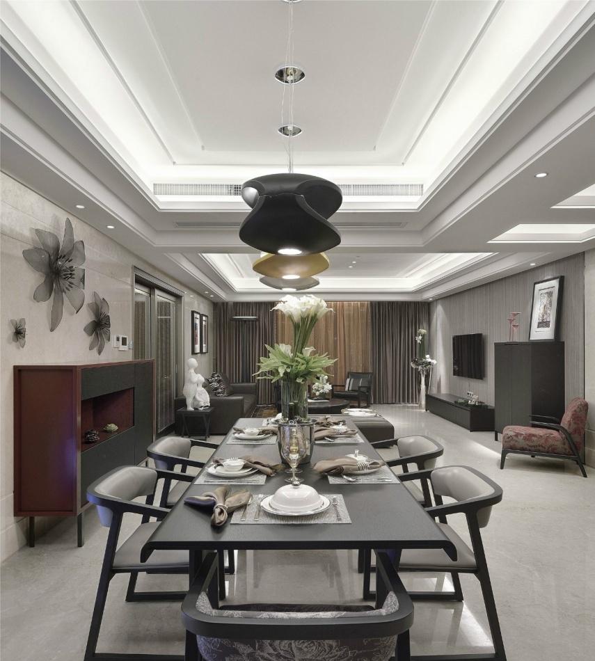 
万安县三室两厅全案装修案例，装修装潢 -6