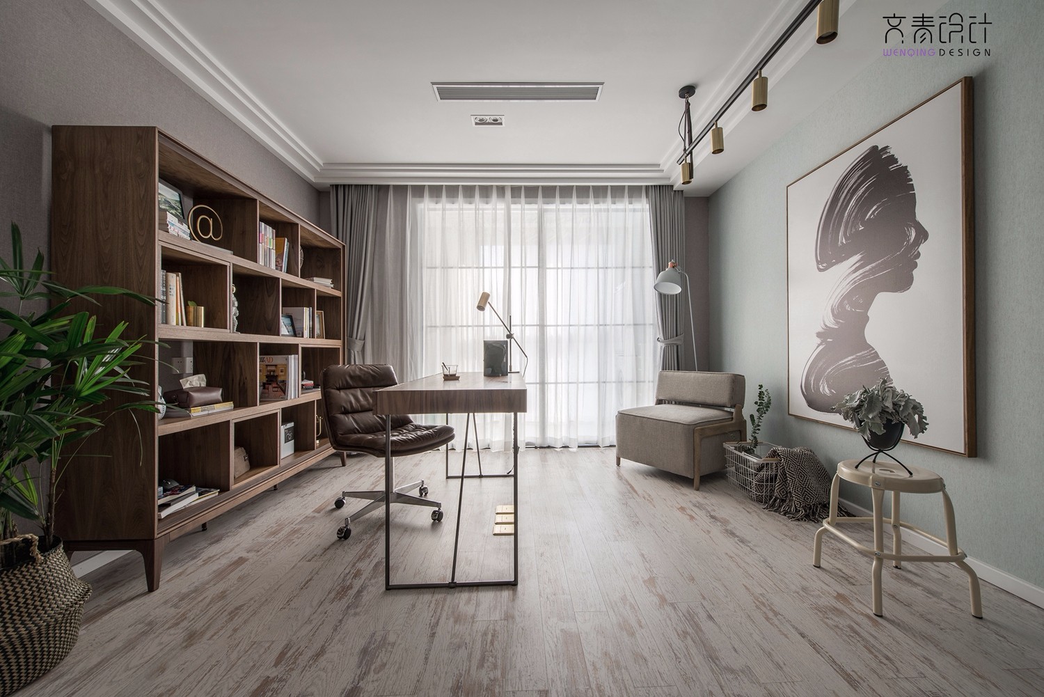 四居室北欧风  文青设计-21