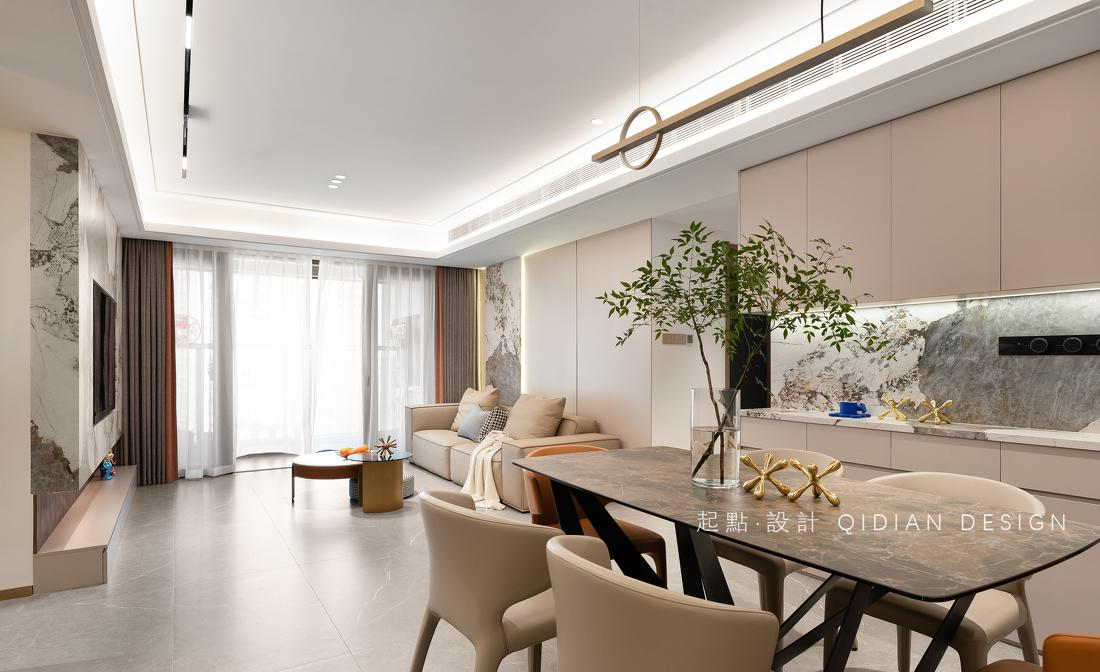 现代轻奢四室住宅-23