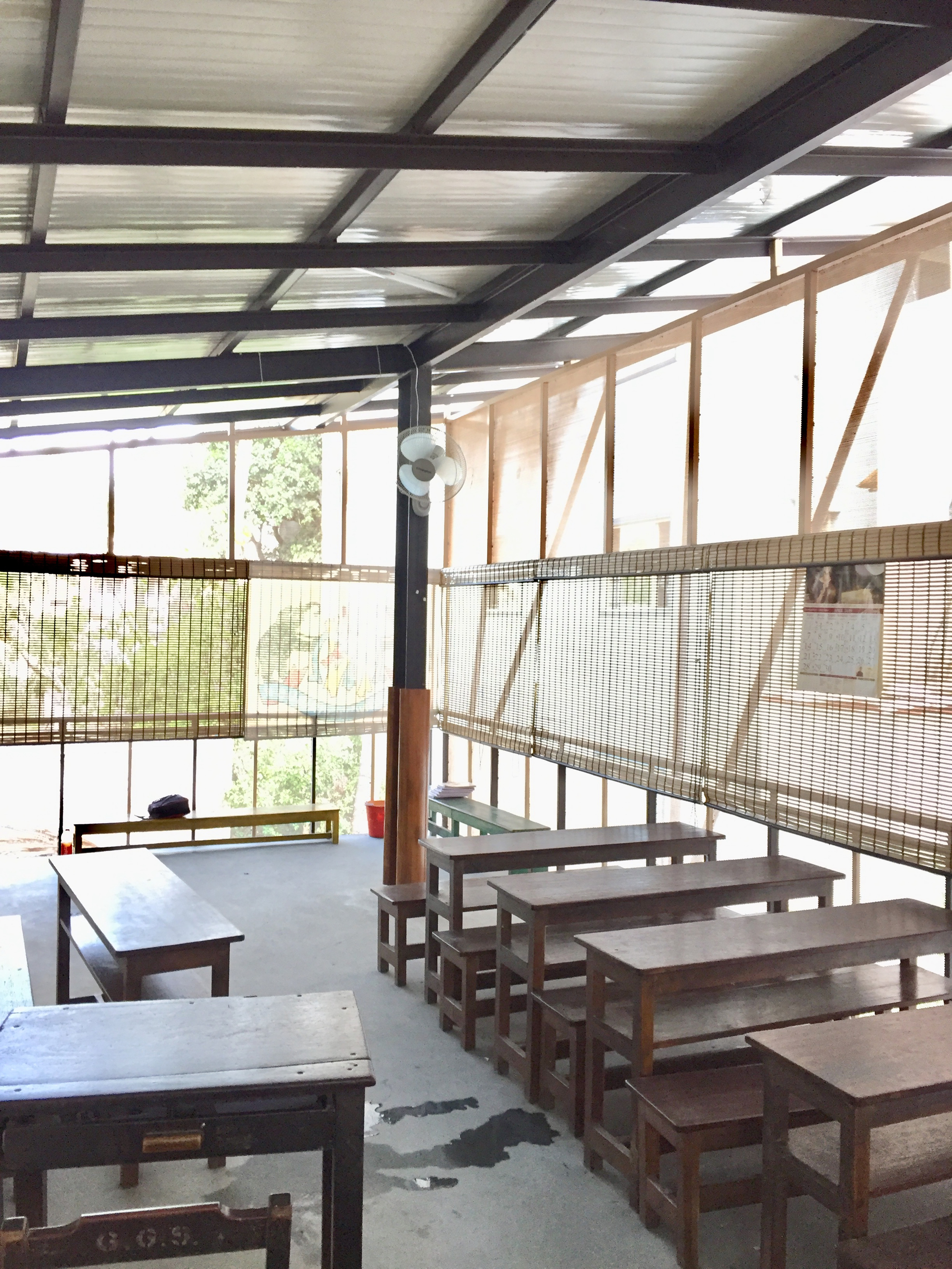 Mathew and Ghosh Architects 在班加罗尔贫民区小学打造树屋式多功能教室-23