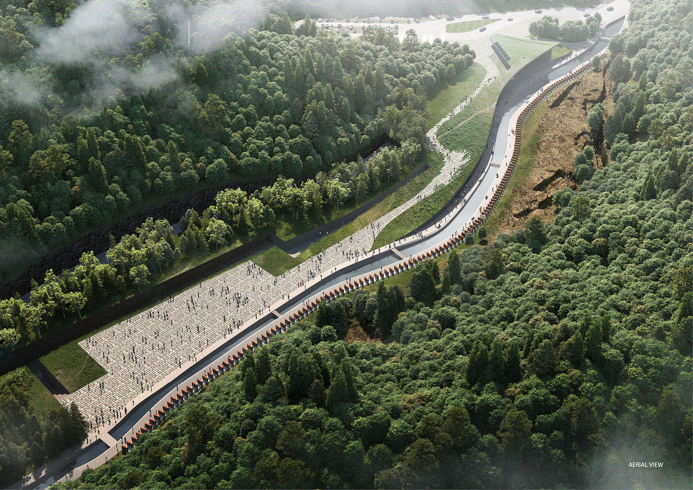 韩国战争平民受害者纪念公园丨POP Architecture-13