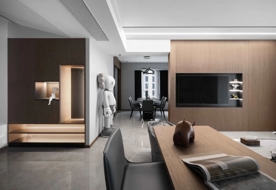 温岭玉兰花苑现代极简家居设计，打造静谧温馨空间-34