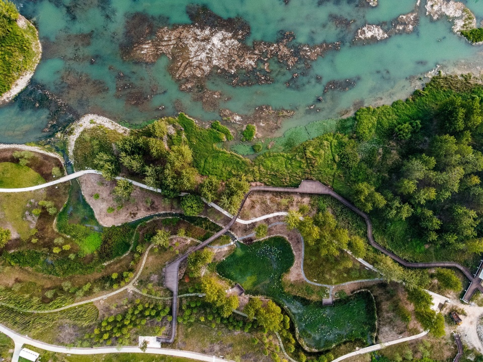 宜昌黄柏河湿地公园丨中国宜昌丨杭州园林设计院股份有限公司-38